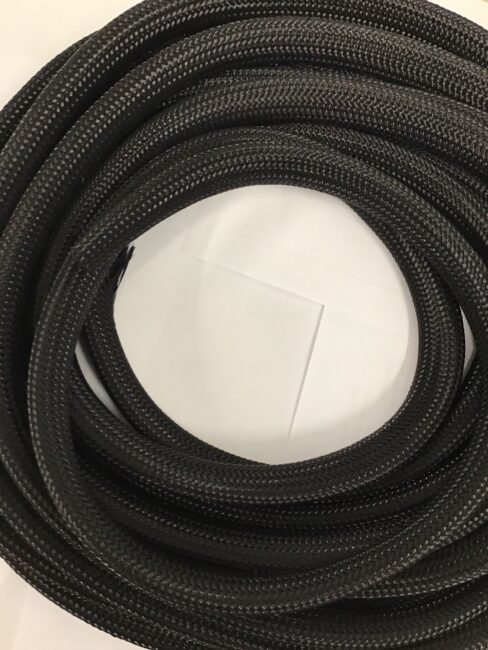 PMA-Black Braided Hose 90 Sleeve Cover PA6.6 125C NW20 -F6620SW – Miken ...